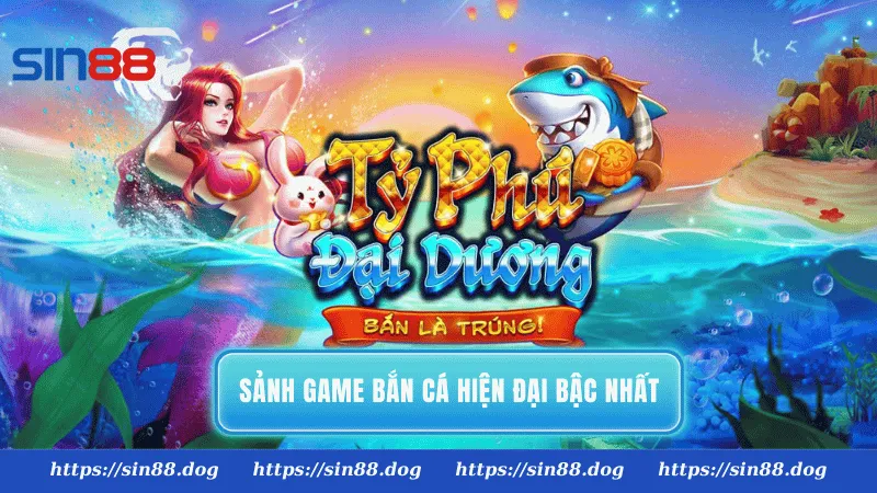 Sảnh game bắn cá hiện đại bậc nhất